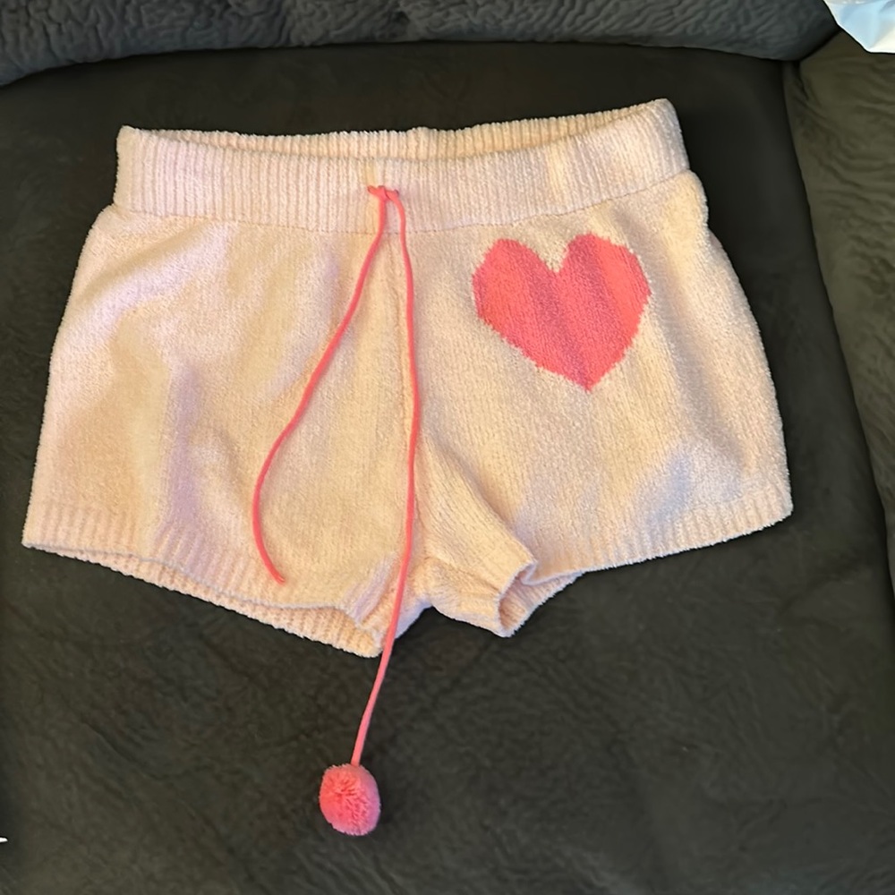 Betsy Johnson medium pink sleep shorts